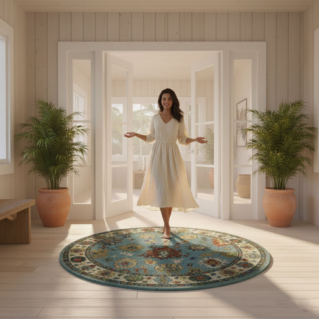 VELENARA - Hand Knotted Oushak Carpet